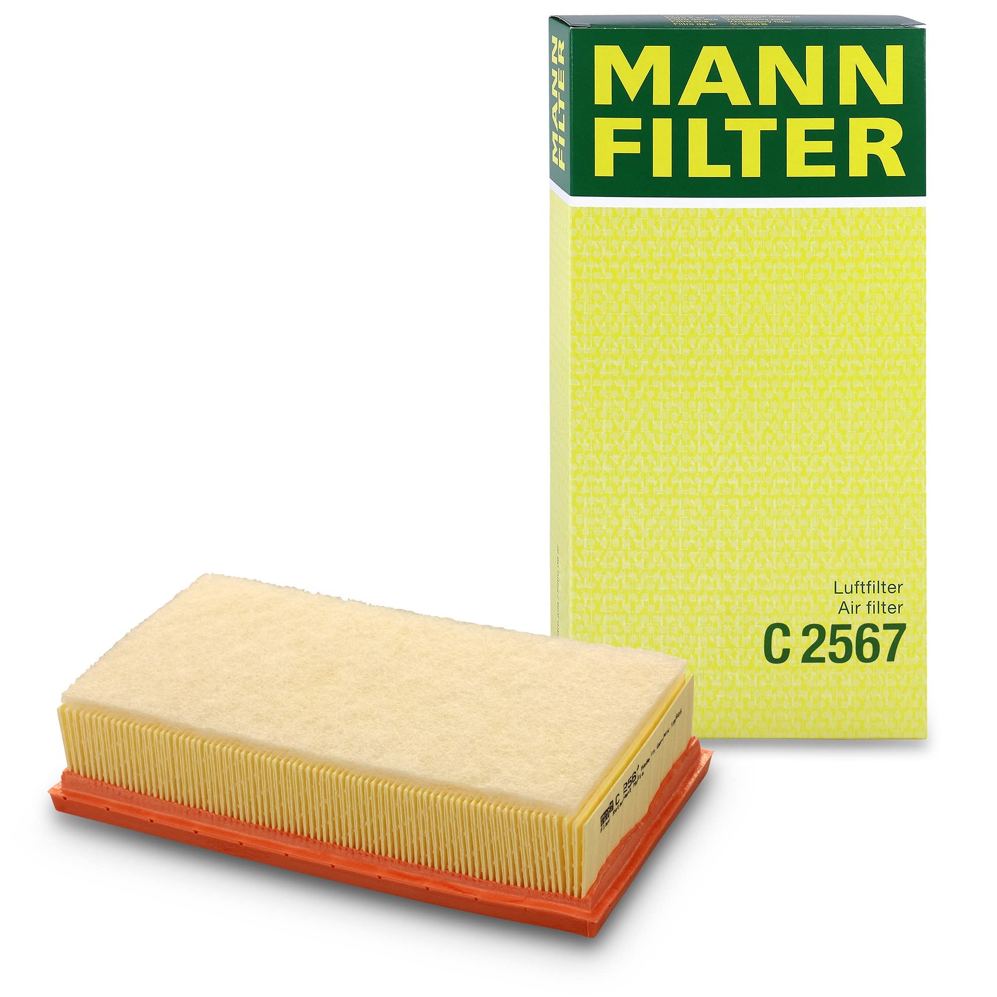 MANN-FILTER C 2567 Air Filter - for Cars + Transporters