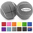 AMP Top Glides Precut Walker Tennis Ball Glides (Gray)