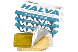 WELLBEE'S OhGoodness! Organic Halva 3 Pack - Only TWO Simple Ingredients, Melt-in-Mouth Snack & Dessert, Coconut Sap Sweetened Treat Paleo Approved - No Additives (Coconut) 75g