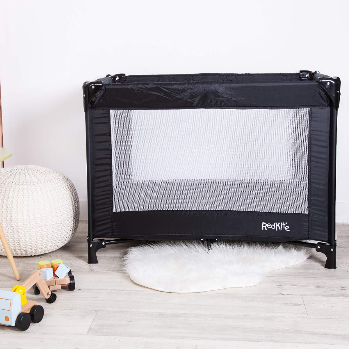 Red Kite Black Sleep Tight Travel Cot Buy Online in United Arab