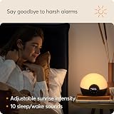 Lumie Bodyclock Glow 150 Wake-up Light Alarm Clock White 10 Sounds view 4
