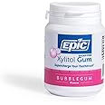Epic Gum - Aspartame Free 100% Xylitol - Chewing Gum Sugar Free Gum - Bubblegum Flavored, 50 Pieces (Pack of 1)