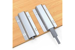 I-EASYDWW Magnetic Push Latch, Push to Open Cabinet Hardware, Magnetic Door Latch for Cabinet Door Closure, Push Release Latch for Drawer Kitchen Door, 2 Pack
