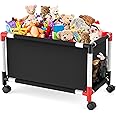 Mabahoo Extra Large Toy Box, Kids Storage Organizers with 360° Wheels, 120L Oxford Toy Chest Boxes for Boys Girls, Home Storage Organizer Toybox for Bedroom Living Nursery, 28.4 x 15.4 x19 Inches
