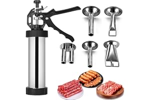 Professional Beef Jerky Gun Kits Stainless Steel Jerky Maker - Jerky Maker Jerky Cannon Meat Gun Stainless Steel Jerky Gun La