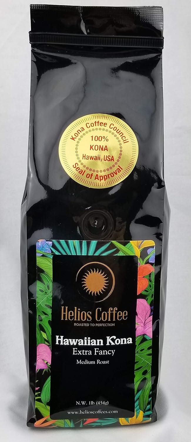 Extra Fancy 1lb Whole Bean 100 Hawaiian Kona Coffee Kitchen Dining Home Kitchen Fcteutonia05 De