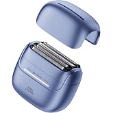Electric Foil Shaver for Men 5‑Blade Floating Portable Rechargeable Wet/Dry | High speed motor with travel lock, wet/dry compatible, compact design,USB charge,ideal for face,neck,beard and mustache