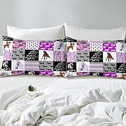 Horse Comforter Set King Western Cowgirl Farm