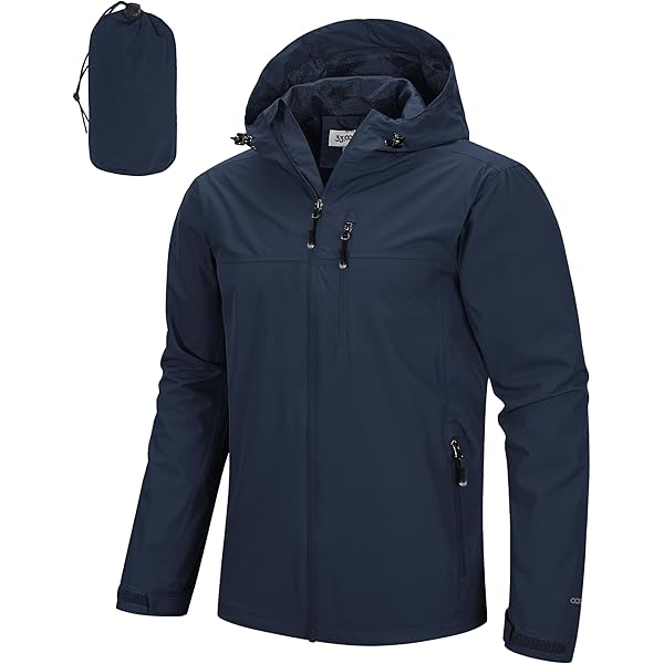 ベルベット ソリッド ジャケット 44【 BLACK 】SHIPS 33,000ft Men's Softshell Jacket with Hood Waterproof