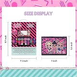 LOL Surprise Townley Girl 30 Pc Cosmetic Compact Makeup Set for Kids - Safe & view 8