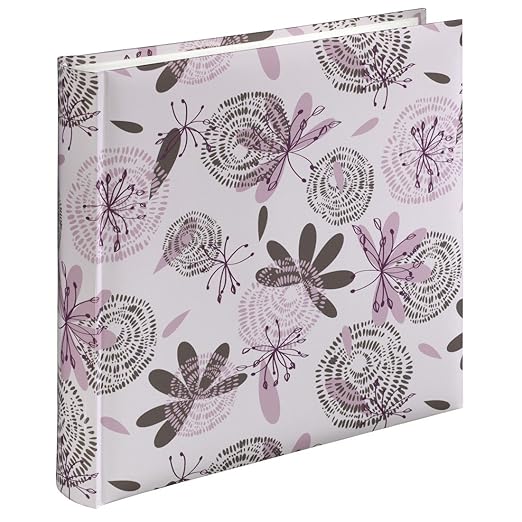 Hama Lily Tree Mehrfarbig Fotoalbum und protège-page – Alben BILDER und protèges-page (300 mm, 300 mm, mehrfarbig, 100 Blatt,