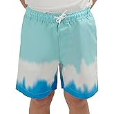Lands' End Little Boys' Swimwear UPF 50 Mesh Liner Swim Trunks (XXS-S)