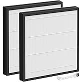 HAP605 Replacement Filter Compatible with XenonLab HAP605 Air Purifier 3-in-1 Pre-Filter HEPA & Activated Carbon Filter for Home Large Room, 2 Pack