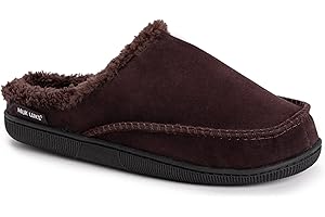 MUK LUKS Men's Faux Suede Clog Slipper