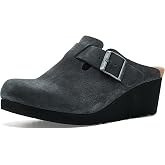 Birkenstock Fanny Wedge Clog - Suede