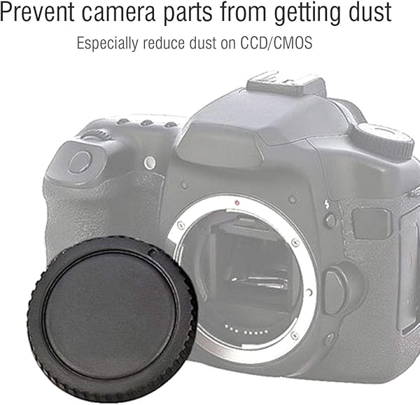 zhuolong Camera Body Lens Cover Kit Lightweight Dustproof Scratch Resistant Fit for Canon EF Camera BodyEF Mount Camera Lens