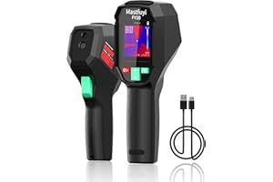 Mastfuyi TR10 Thermal Imager, Super Resolution 240×240 Thermal Camera, 25Hz Infrared Camera with Temperature Alarm, -4°F to 1022°F Handheld Infrared Imager, 8-Hour Battery Life Infrared Camera