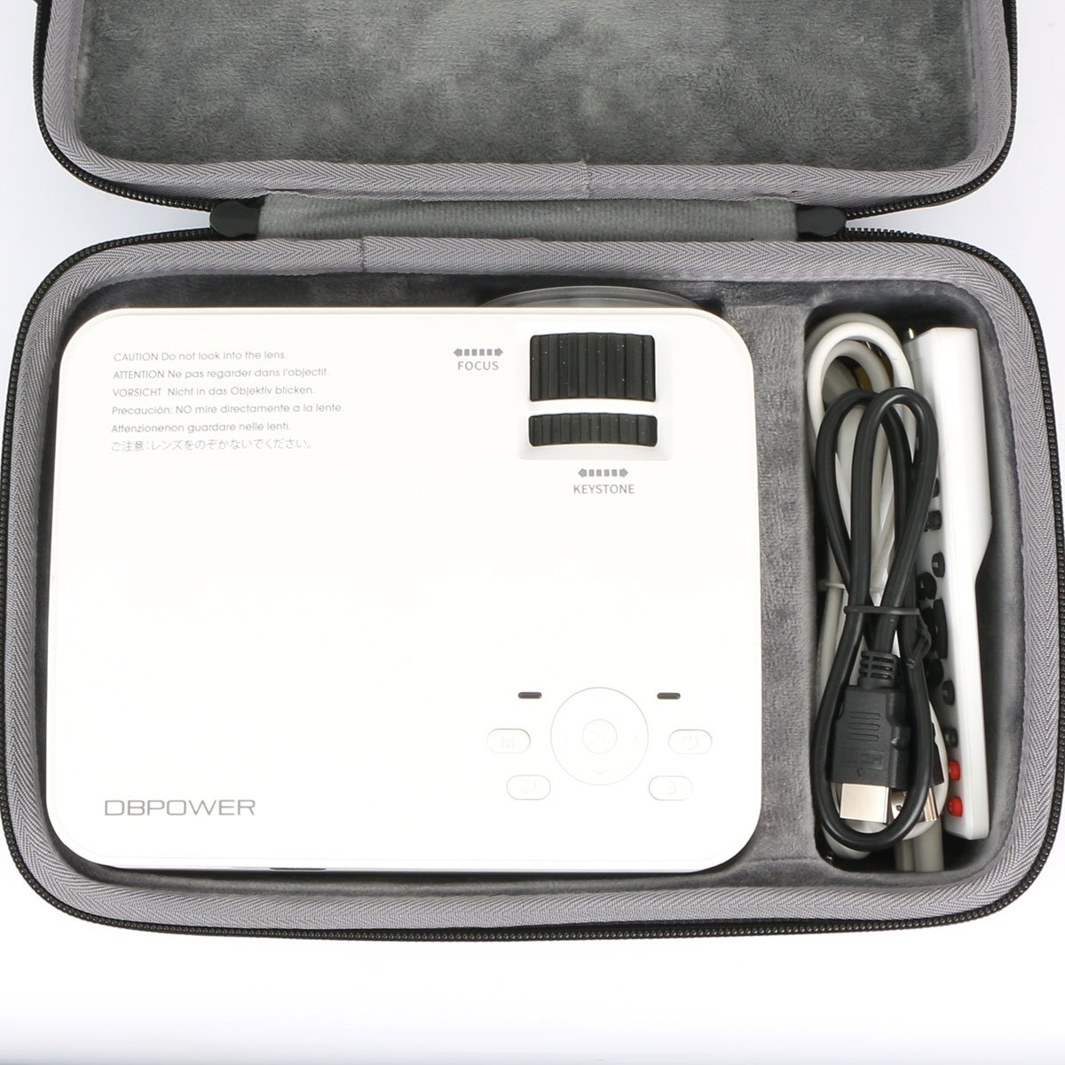 Duro Viajar Caso Cubrir para DBPOWER T20 Mini Proyector LCD ...