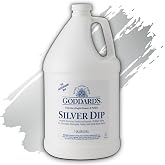 Goddard's Silver Cleaner Dip, Instant Tarnish Remover, Silver Polish, 1 Gal | Instantly Removes Tarnish with No Scrubbing, Ideal for Silverware, Sterling Silver Jewelry &amp; Intricate Filigree