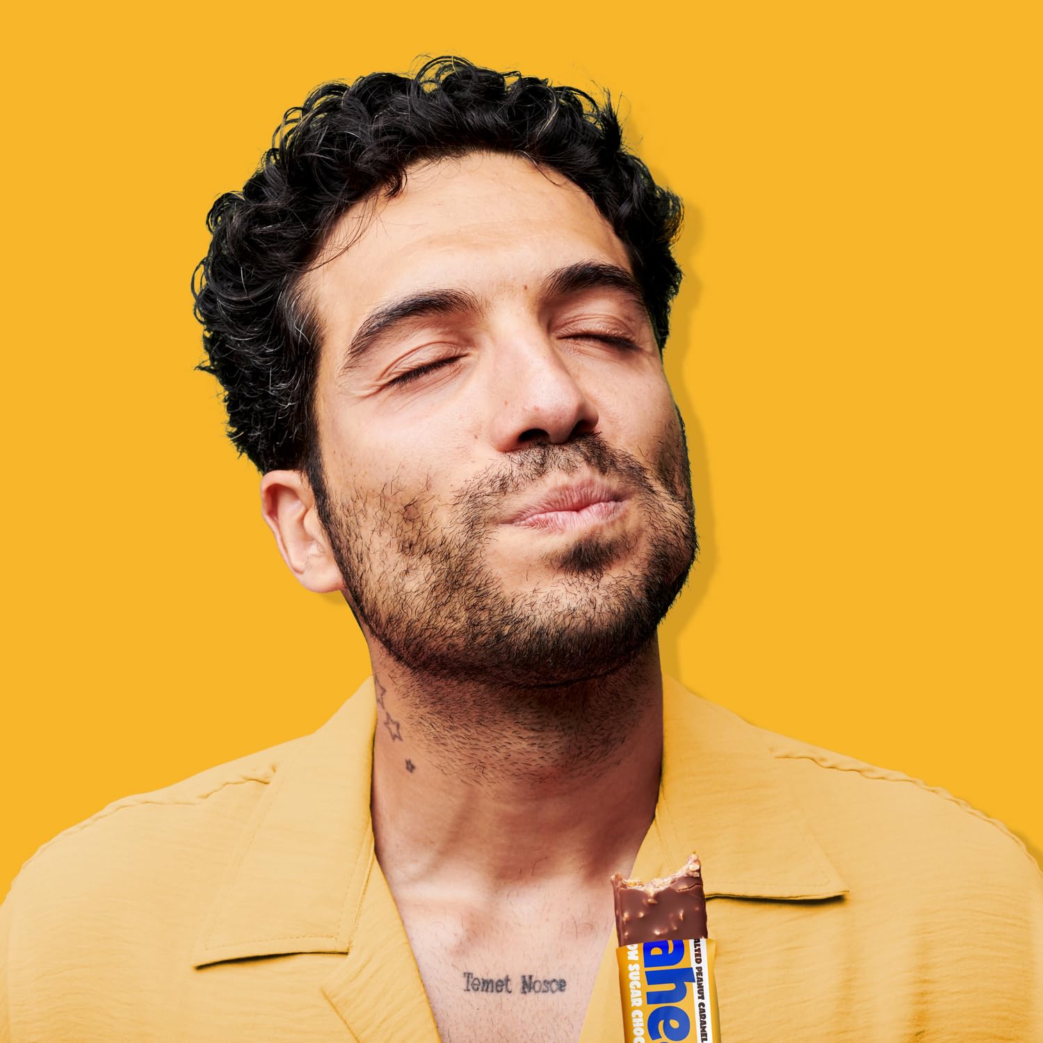 AHEAD Veganer Süßigkeiten Riegel – Salted Peanut Caramel – 16 x 35g – Keto Riegel mit zuckerfreier Schokolade – nur 5g Net Carbs pro Low Carb Süßigkeit - Verbesserte Rezeptur 7