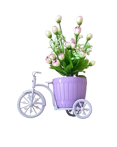 Buy Aadya Creations Big Cycle Flower Vase Purple Online At Low