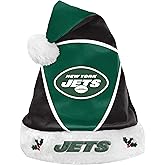 FOCO NFL Colorblock Santa Hat– Limited Edition Hat– Show Your Team Spirit with Officially Licensed Football Holiday Fan Gear