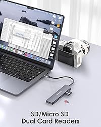LENTION USB C Hub with 100W Charging, 4K HDMI, Dual