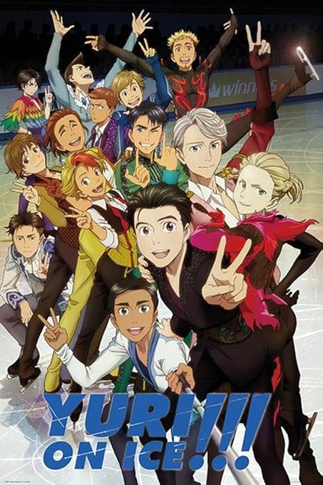 Close Up Yuri On Ice Poster Charakters 61cm X 91 5cm Amazon Co Uk Home Kitchen