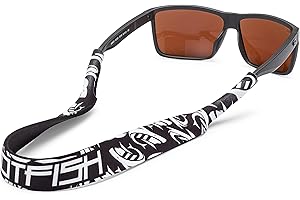 Pilotfish Floating Sunglasses Strap, Premium Lightweight Neoprene Eyewear Retainer for Men & Women, Soft and Flexible