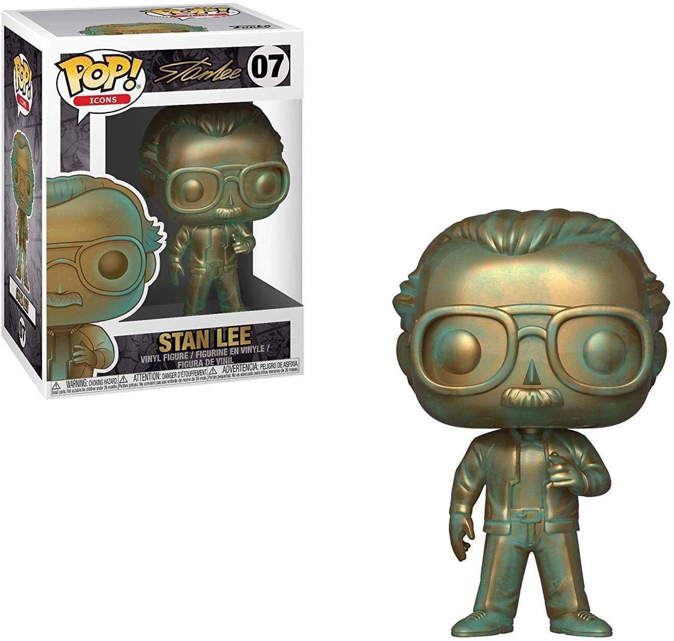 Pop Stan Lee Patina Vinyl Figure : 本
