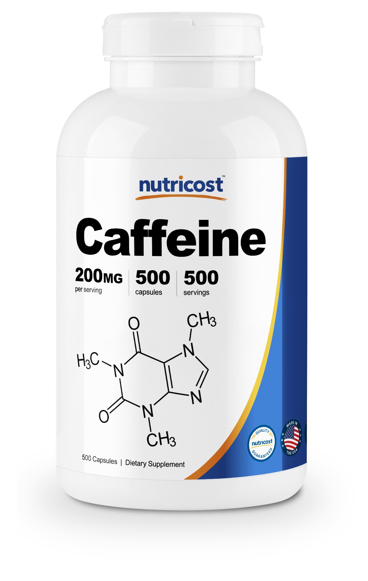 Nutricost Caffeine Pills, 200mg Per Serving (500 Caps) | eBay
