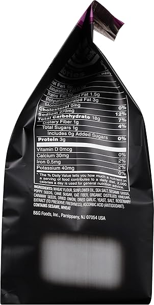 NEW YORK STYLE BAGEL CRISPS, EVERYTHING, 6 OUNCE