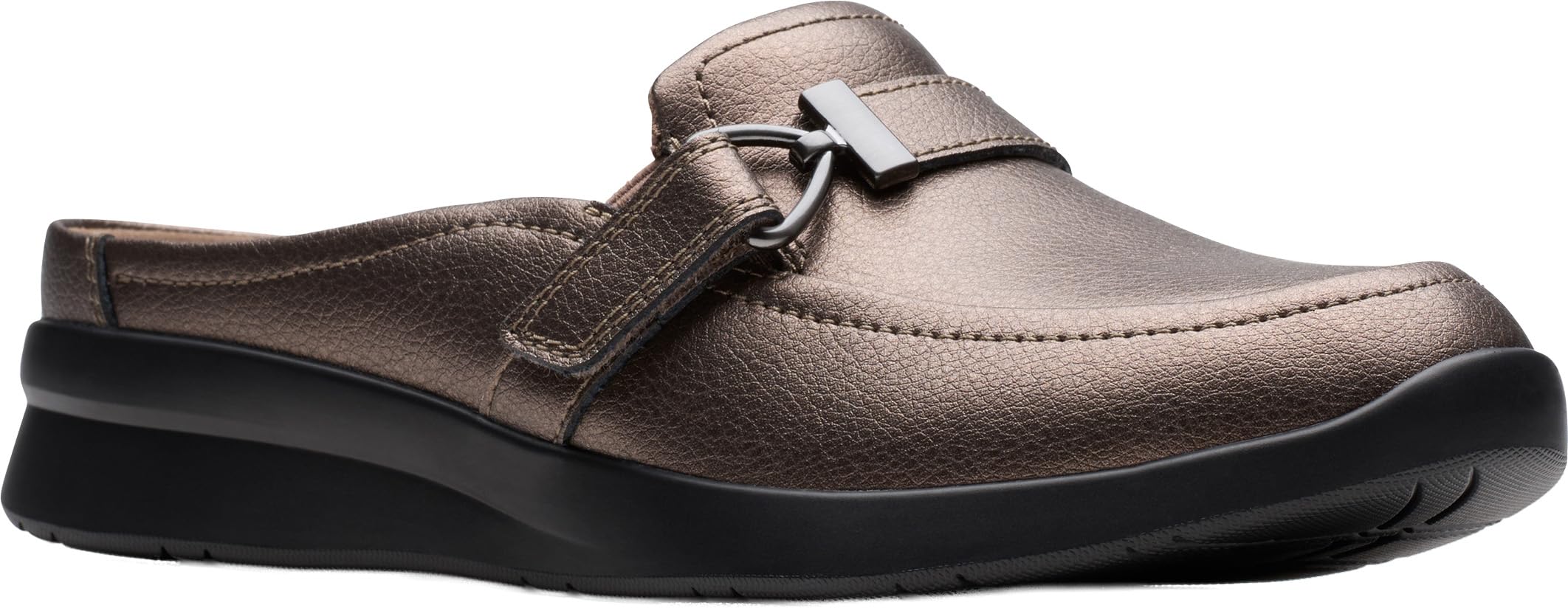 Clarks Women’s Ellowyn Amelia Bronze Metallic Leather 7 Medium