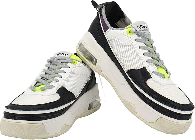 ACBC Shoes COMBO15 Leather Sonica White