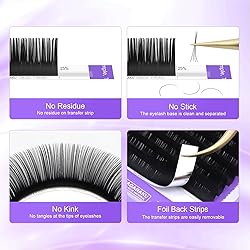 NAGARAKU Eyelash Extensions Individual Lashes