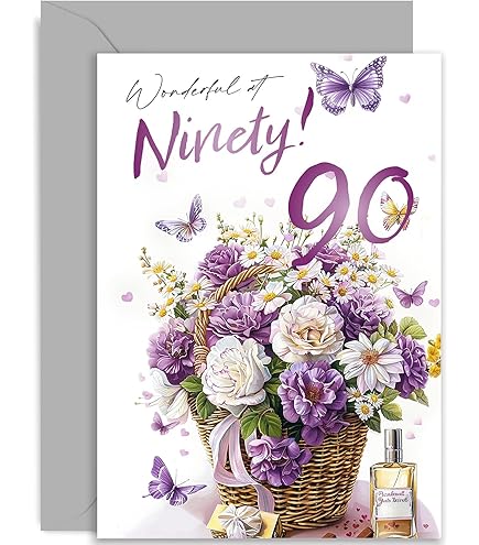90th Birthday Mum (With Love Mum... | Greeting Cards By Loving Words