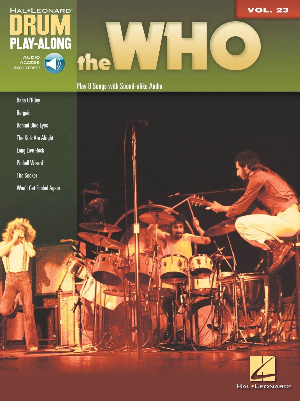 The Who. Drum Play-Along Volume 23 (Hal Leonard Drum Play-Along)