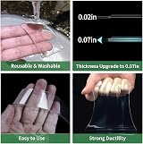 Jiaweixiang Double Sided Tape Heavy Duty Clear Mounting Tape 5.0m x 2.0cm view 5