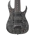Ibanez Axe Design Lab RG9PB 9-string Electric Guitar - Transparent Gray Flat