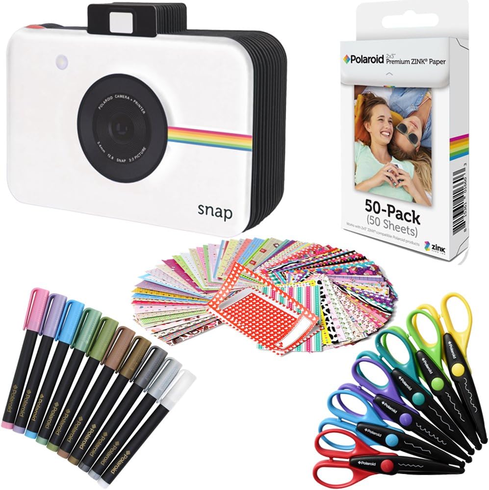 Polaroid 2x3 inch Premium ZINK Photo Paper + Snap Amazon.co.uk