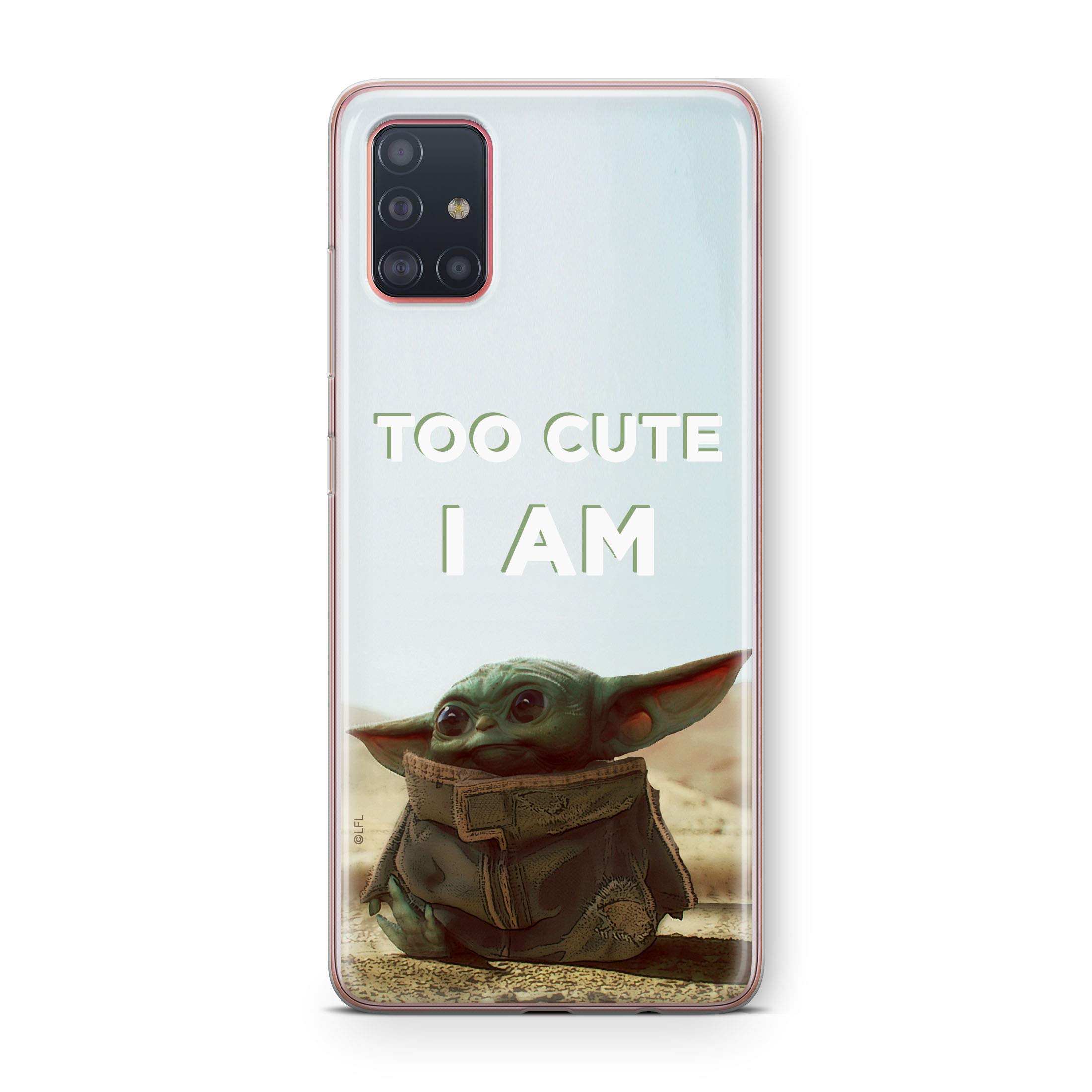 ERT GROUP mobile phone case for Samsung A51 original and officially Licensed Star Wars pattern Baby Yoda 004 optimally adapted to the shape of the mobile phone, case made of TPU