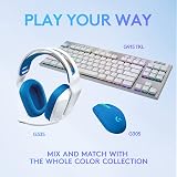 Logitech G G335 Wired Gaming Headset 3.5mm Mic Flip to Mute White view 9