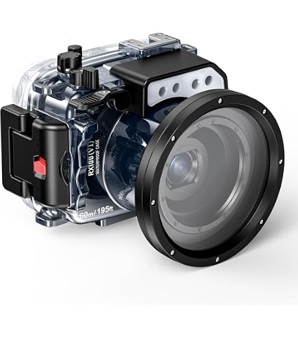 Amazon.com : Underwater Camera Housing Compatible with Sony RX100