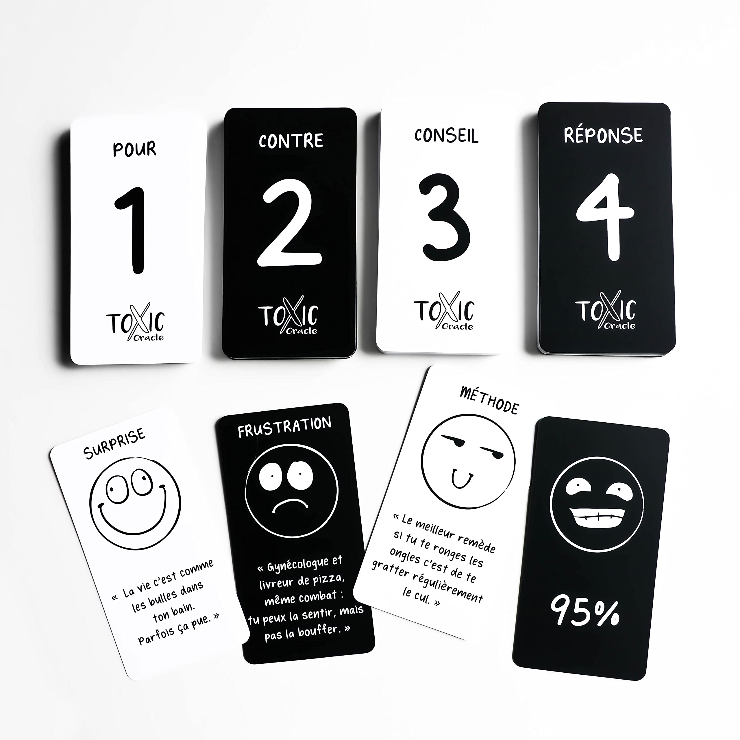TOXIC ORACLE - Simplicity Humour Provocation - Divinatory Game