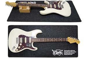 Tzurie Felt Guitar Work Mat for Repair Tools & Workstation, Soft Non-Slip Surface for Guitar Maintenance, Workbench Accessory