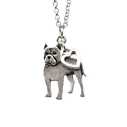 pitbull charm necklace