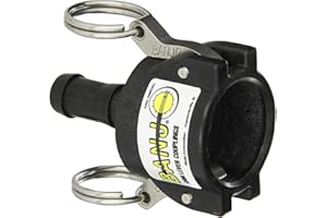 BANJO CORP Banjo 075C Polypropylene Cam & Groove Fitting, 3/4" Female Coupler x Hose Shank