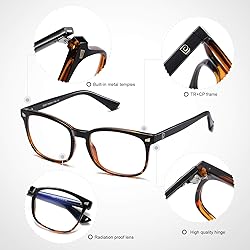 DUCO Blue Light Blocking Glasses Computer Gaming