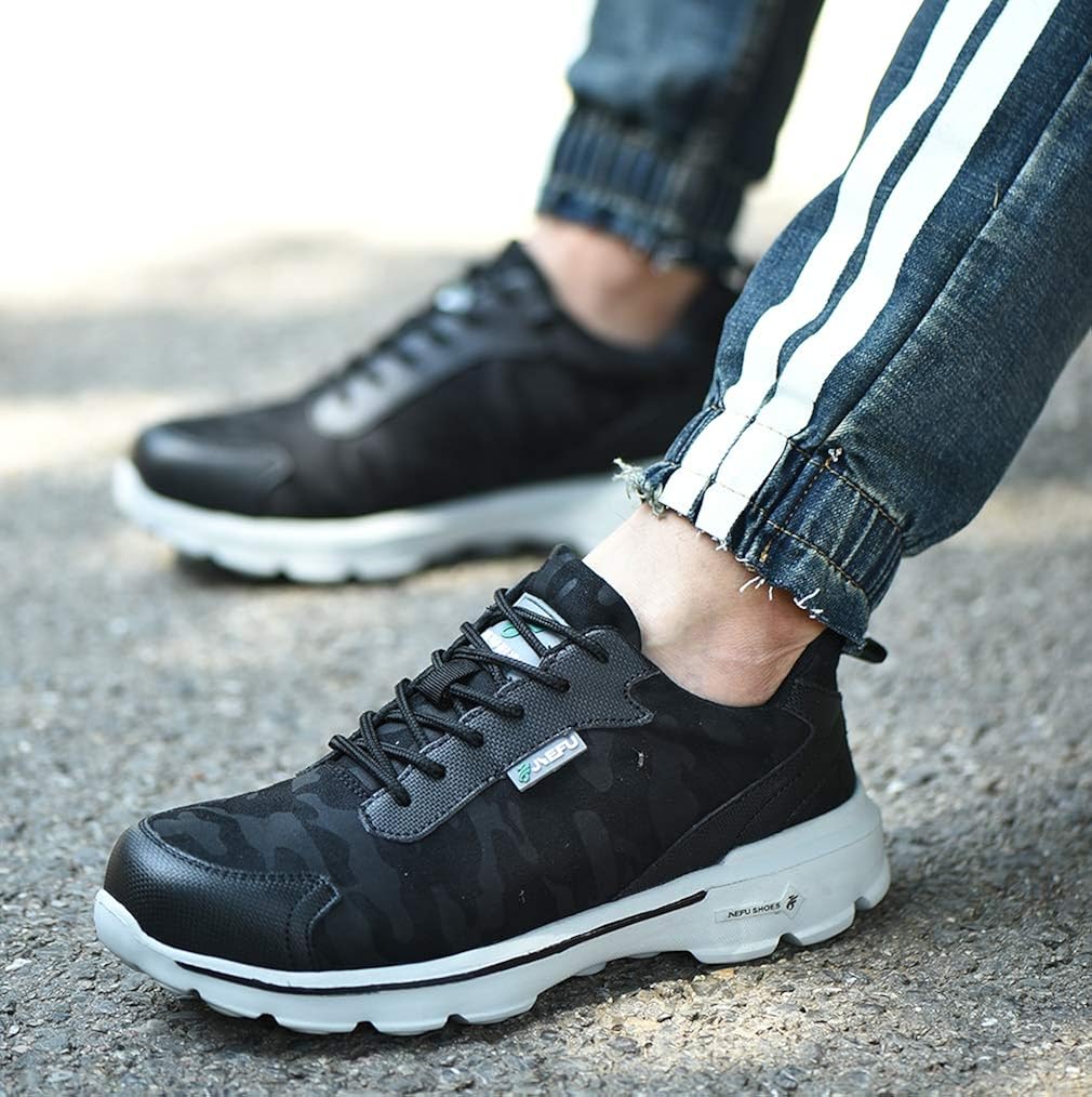 Scarpe Antinfortunistiche Uomo con Punta in Acciaio Scarpe da Lavoro  Antinfortunistiche Sportive Sneaker Ultraleggeri Traspirante Nero Camo  36-45 Scarpe da uomo urban-earth.co.uk
