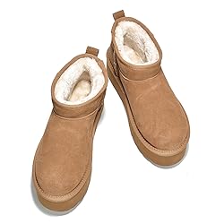 Project Cloud 100% Genuine Leather Ankle Boots for